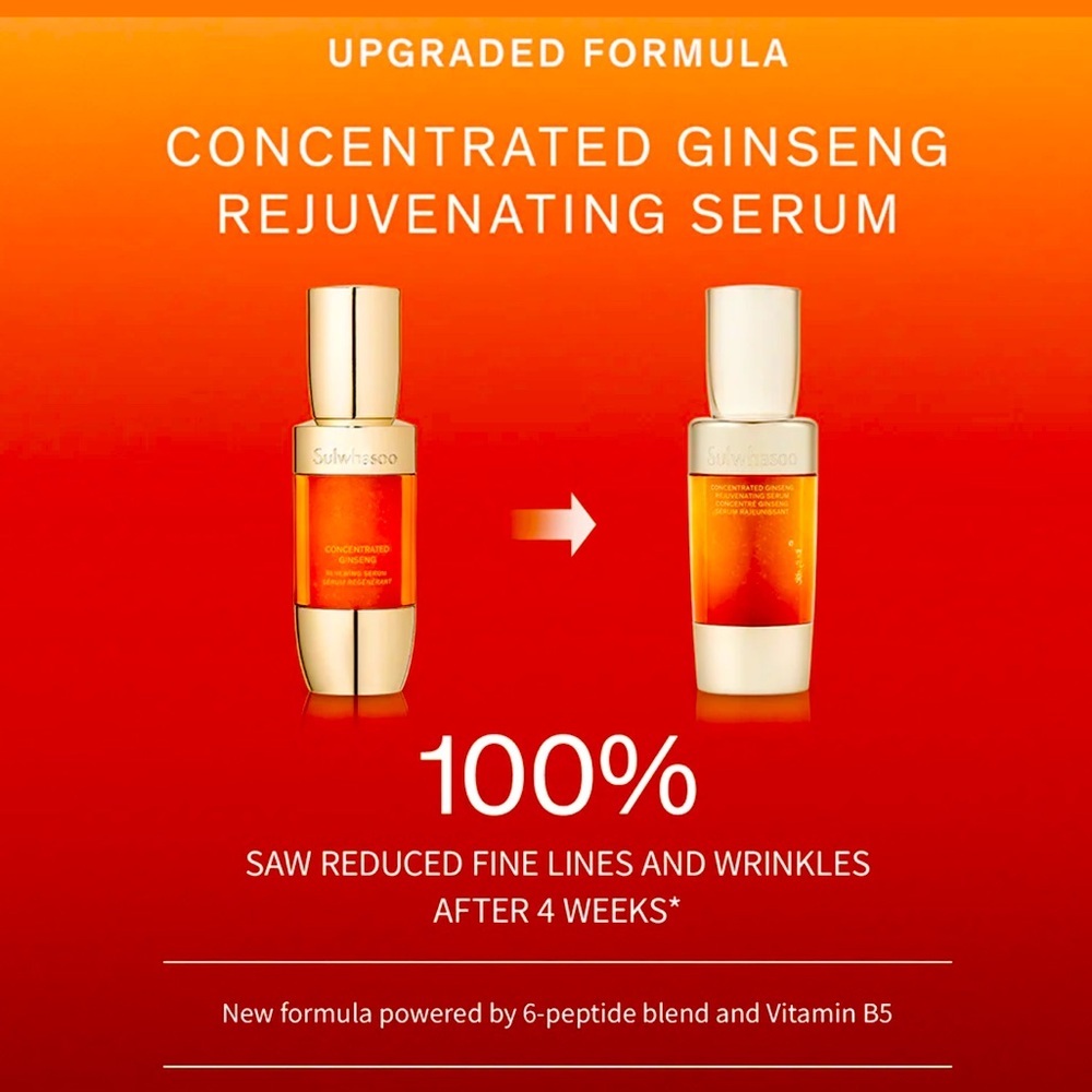 New Sulwhasoo Concentrated Ginseng Rejuvenating Serum 30ml - Picture 3 of 12